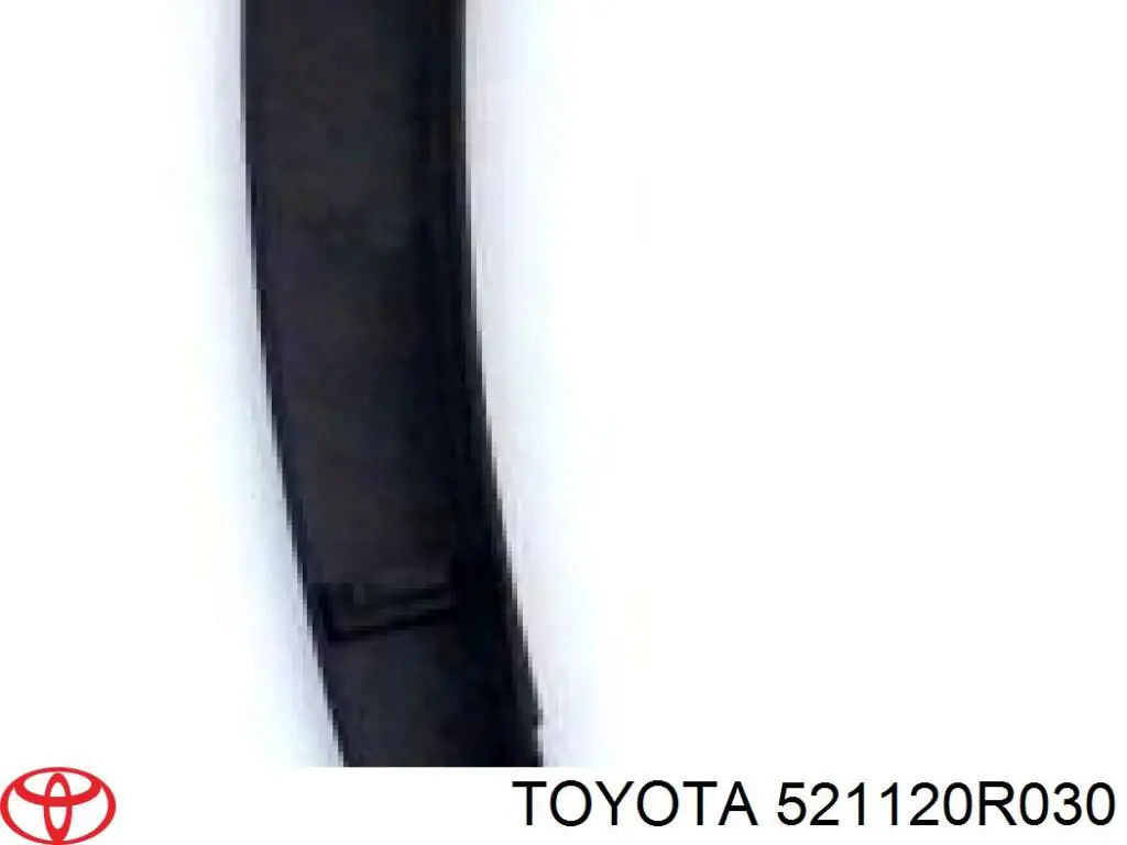 Comprar 521120R050 Toyota Moldura derecha del parachoques delantero