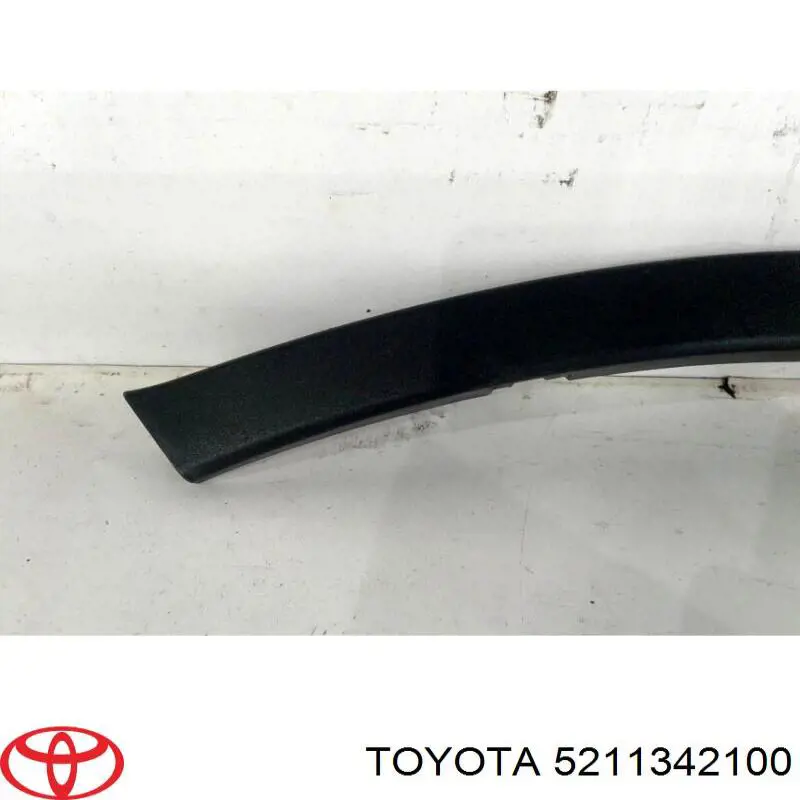 Listón embellecedor/protector, parachoque delantero izquierdo para Toyota RAV4 (A4)