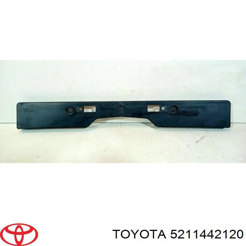 5211442120 Toyota soporte de matricula delantera