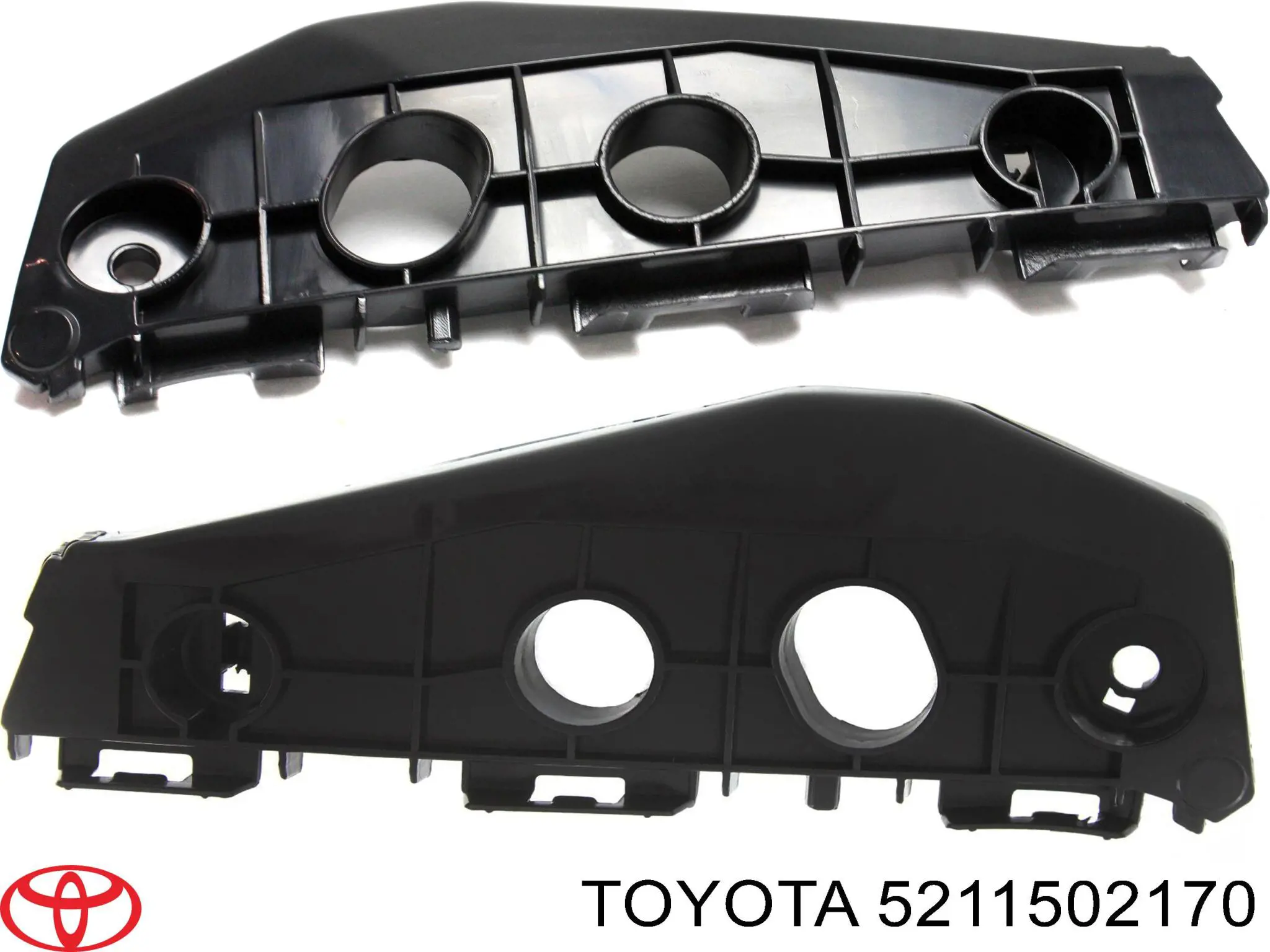 Soporte de paragolpes delantero derecho para Toyota Corolla (E15)