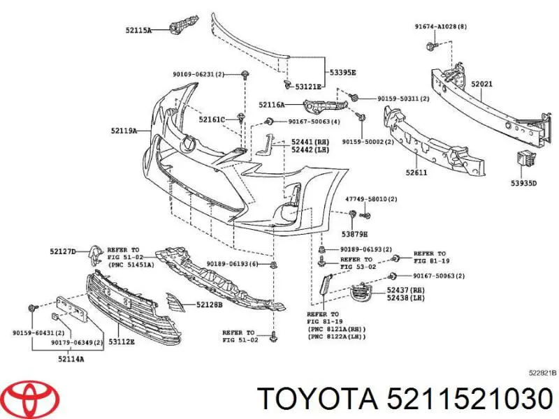 5211521030 Toyota