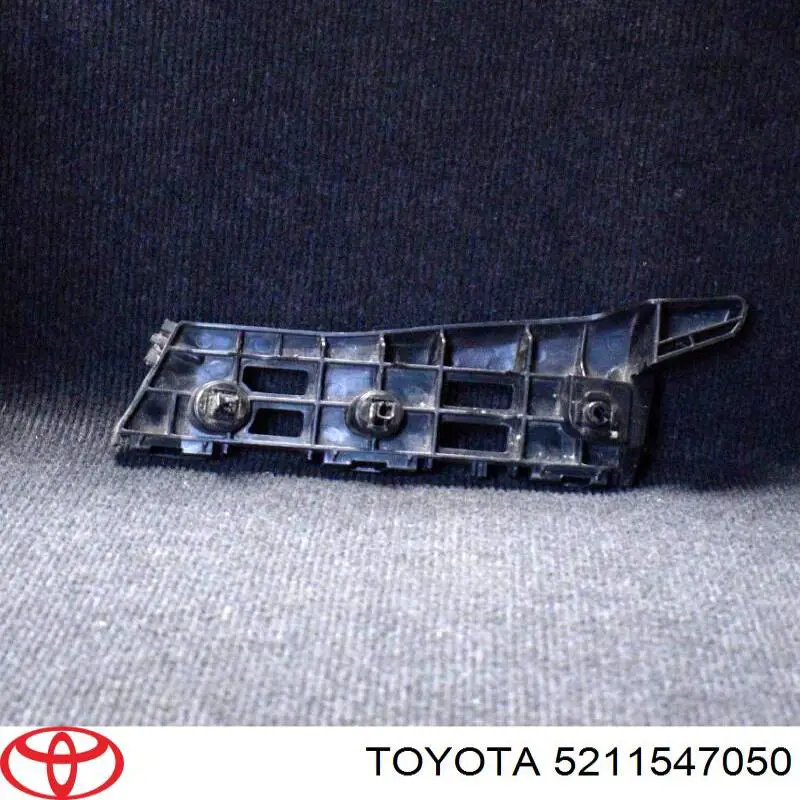 5211547050 Toyota soporte de parachoques delantero derecho