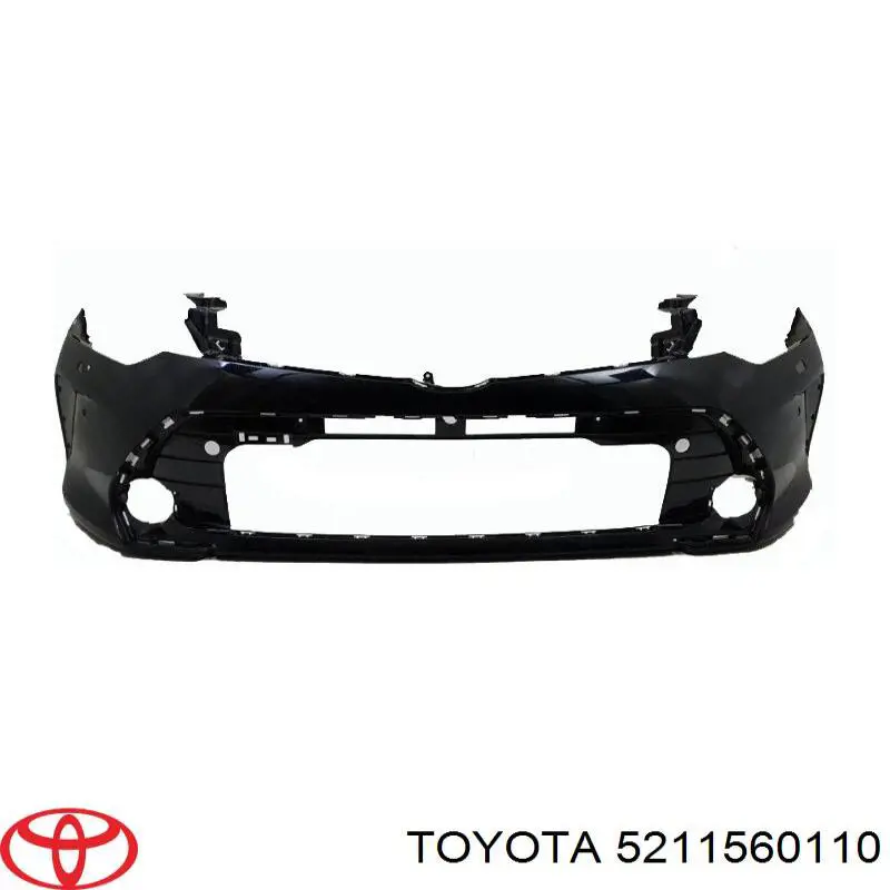 5211560110 Toyota soporte de parachoques delantero derecho