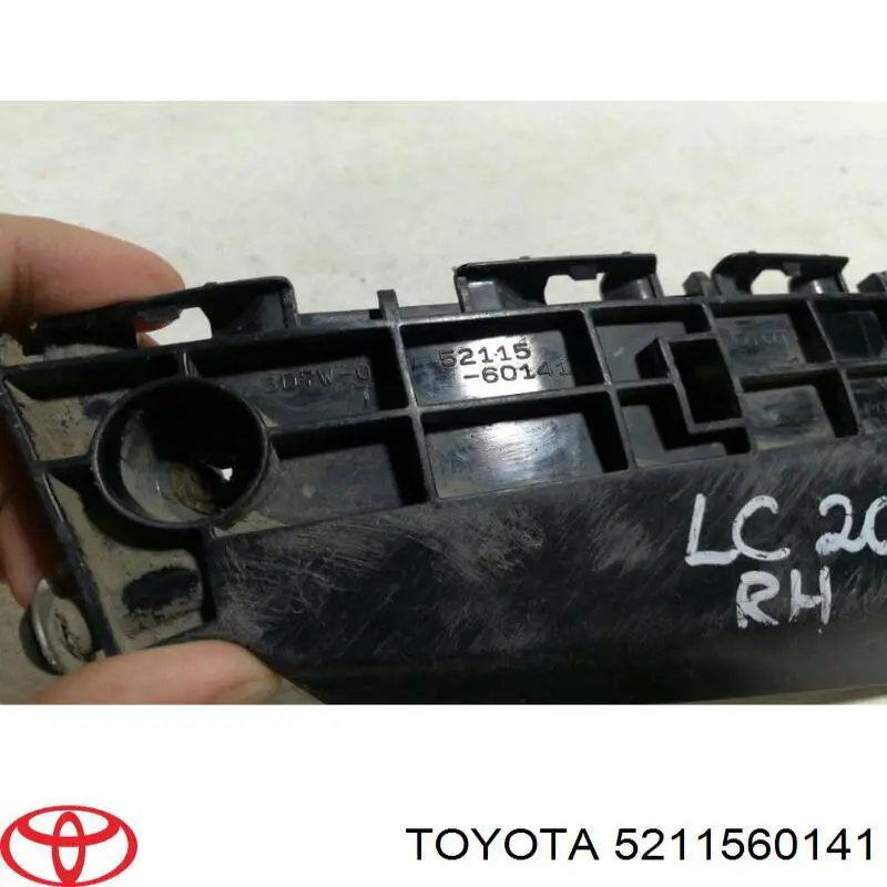 Soporte de parachoques delantero derecho Toyota 5211560141 precio, desde 16,25 EUR