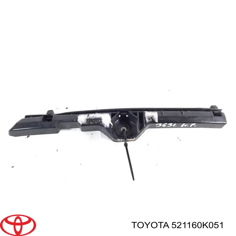 521160K051 Toyota soporte de parachoques delantero izquierdo