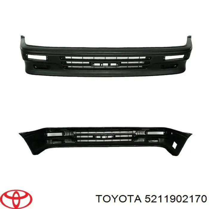 Parachoques delantero para Toyota Corolla (E11)
