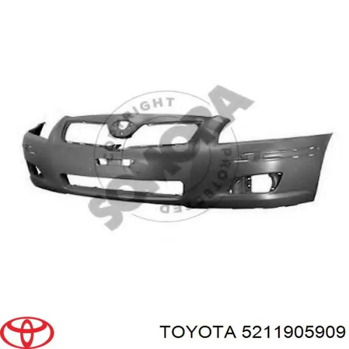 Comprar 5211905909 Toyota Defensa delantera