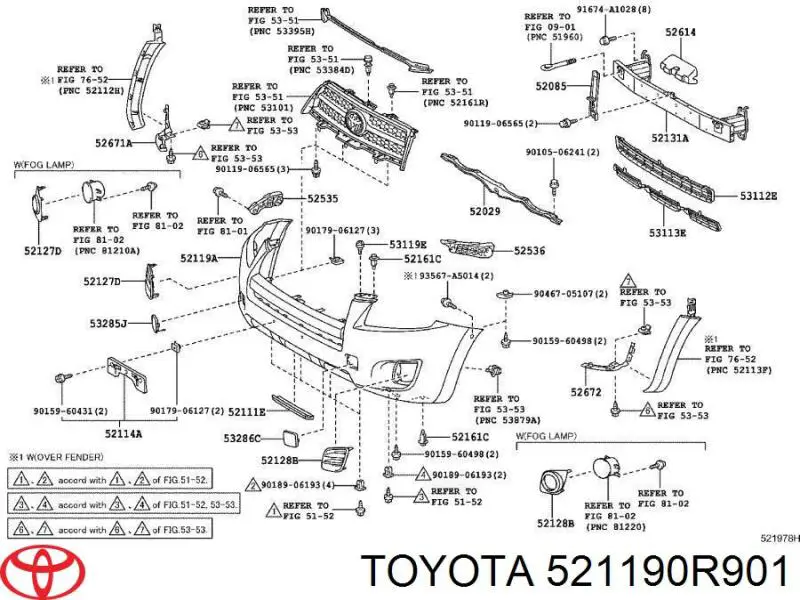 521190R901 Toyota