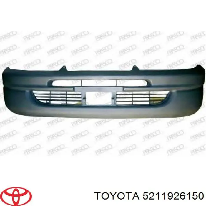 Parachoques delantero Toyota Hiace III bus (H10) (1989 - 1995) precio, desde 201,76 EUR