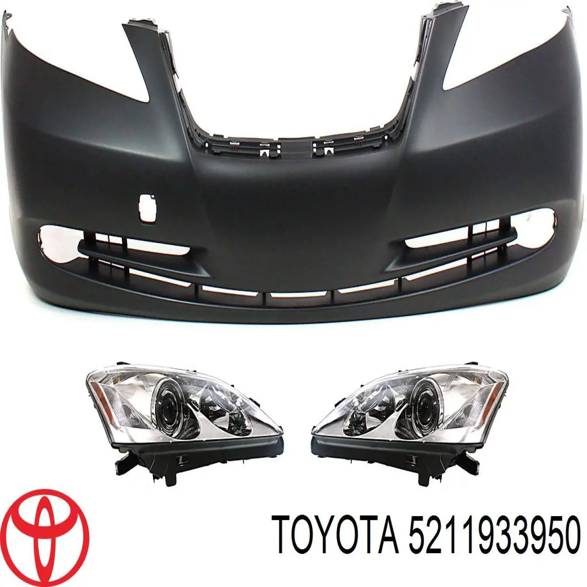 5211933950 Toyota paragolpes delantero