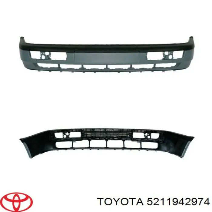 Paragolpes 5211942974 Toyota
