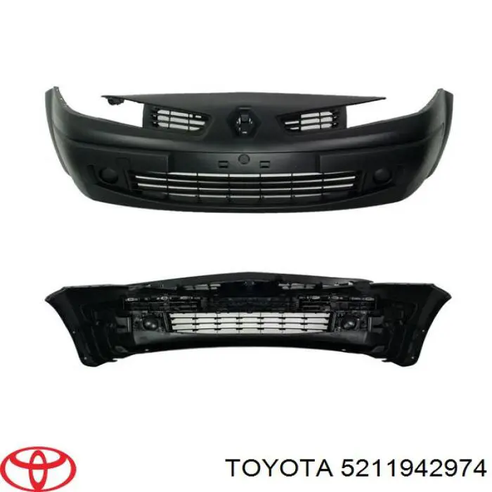 5211942974 Toyota Paragolpes delantero