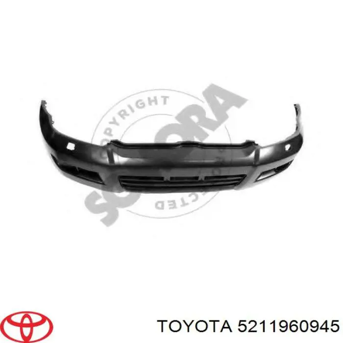 Parachoques delantero Toyota 5211960945 precio, desde 487,45 EUR