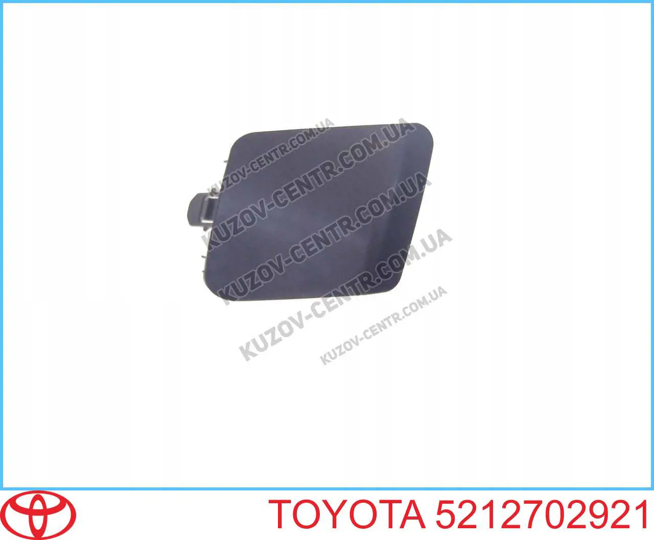 Cobertura de parachoques, enganche de remolque, delantera derecha para Toyota Corolla (E18)
