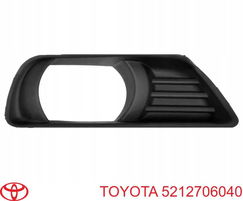 Rejilla de luz antiniebla delantera derecha Toyota Camry (V40)