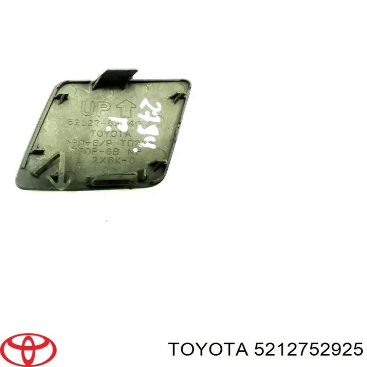 5212752925 Toyota tapa del enganche de remolcado delantera