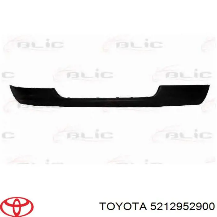 5212952900 Toyota parachoques delantero, parte inferior