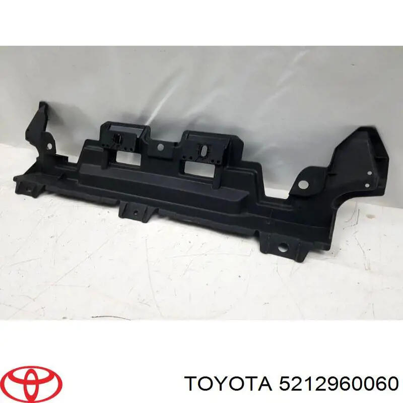 Listón embellecedor/protector, parachoques delantero central para Toyota Land Cruiser (J150)