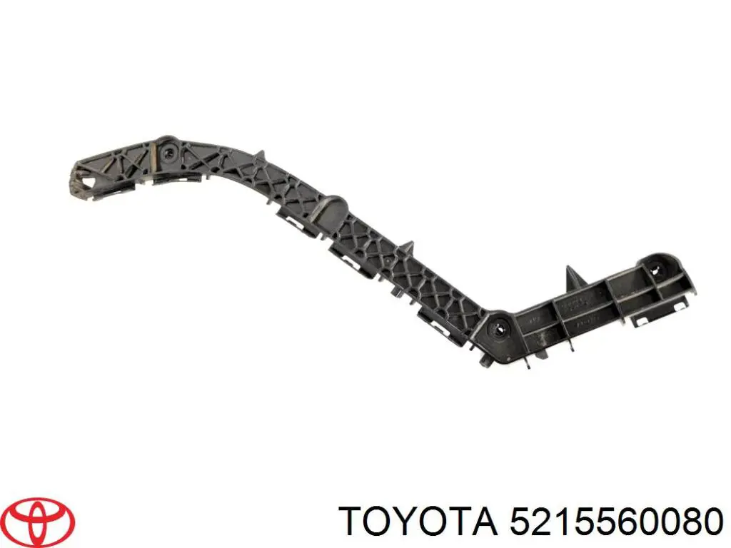 5215560080 Toyota soporte de parachoques trasero derecho