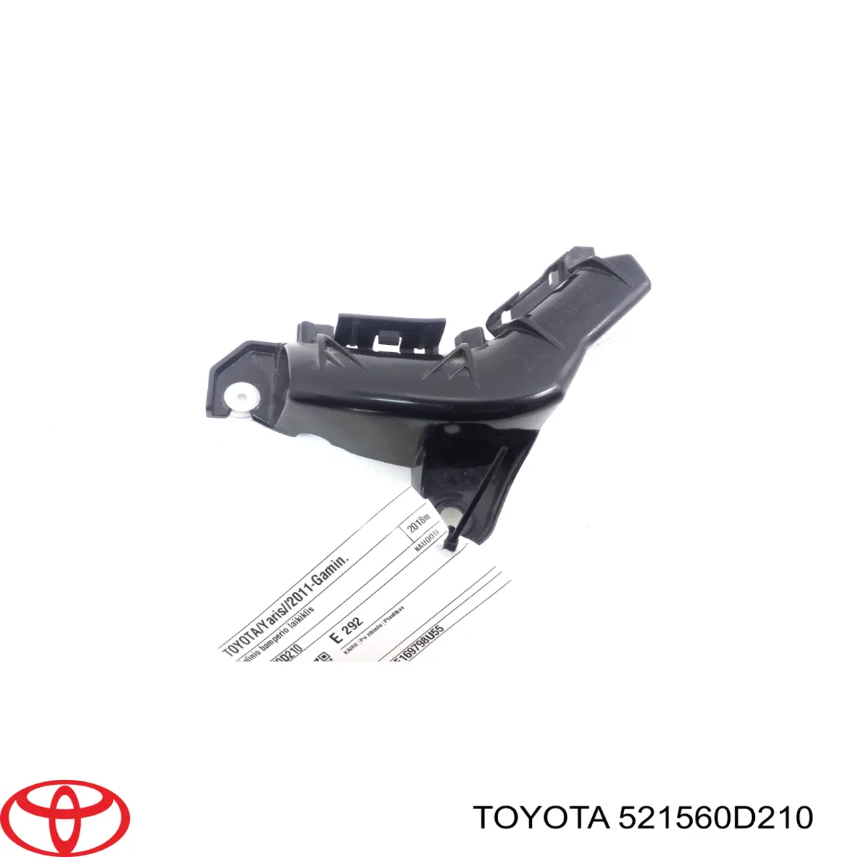521560D210 Toyota Soporte de paragolpes trasero izquierdo