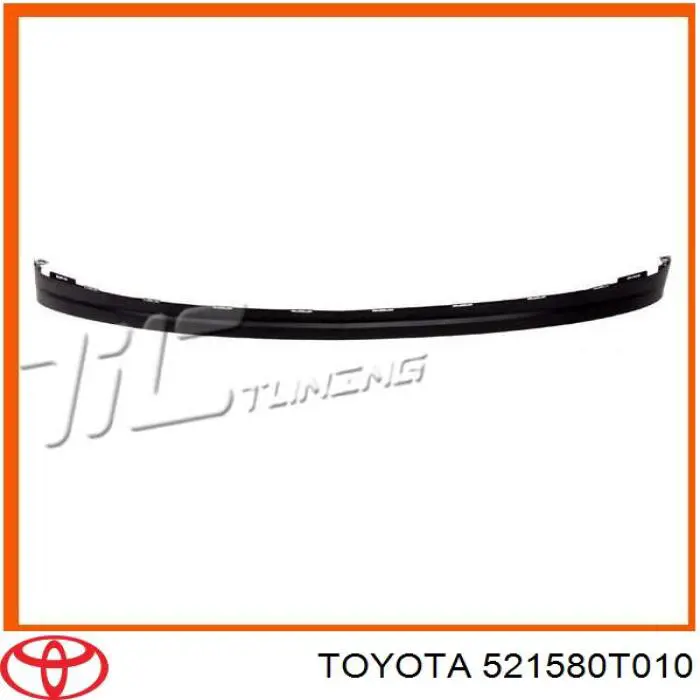 Soporte exterior izquierdo del parachoques trasero Toyota 521580T010 precio, desde 28,93 EUR