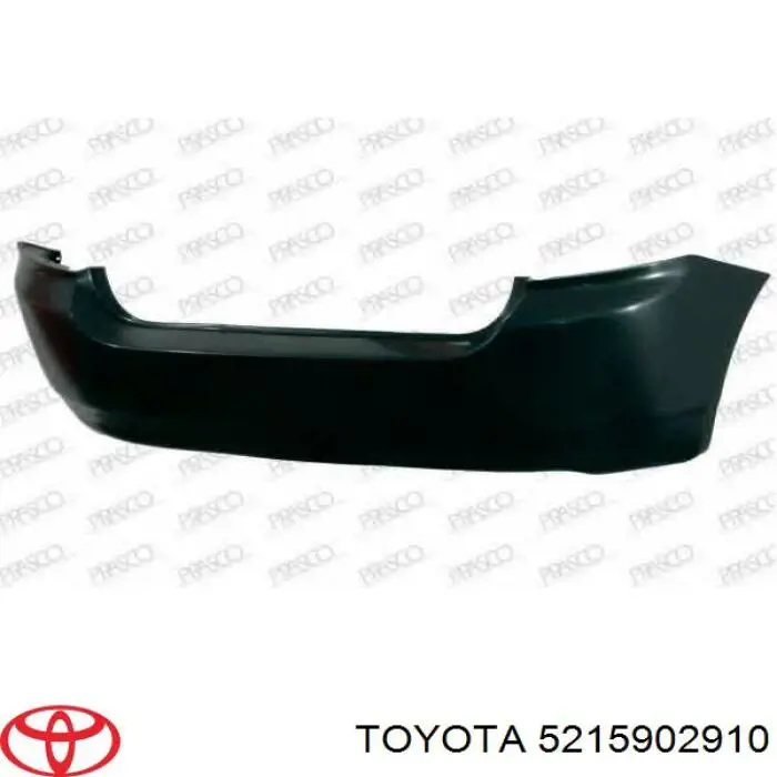 5215902910 Toyota parachoques trasero