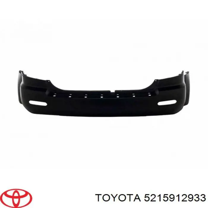 Parachoques trasero 5215912933 Toyota