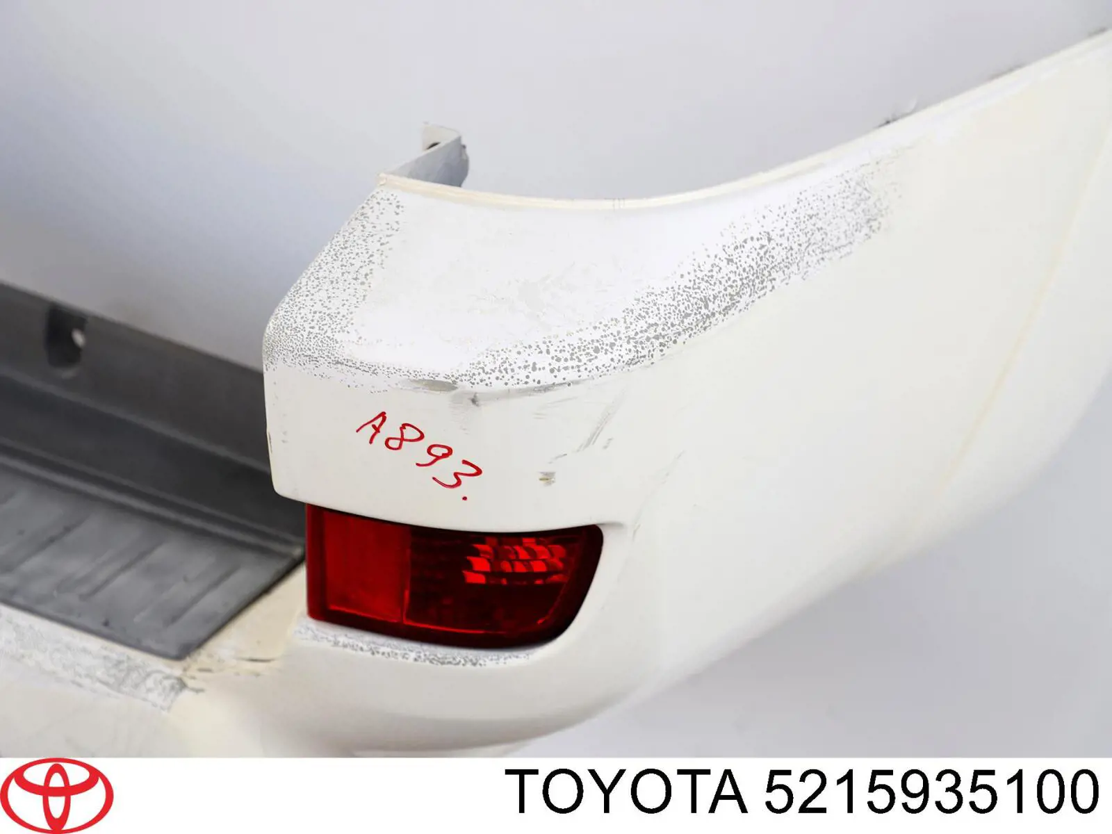 Parachoques trasero, parte central para Toyota 4Runner (GRN21, UZN21)