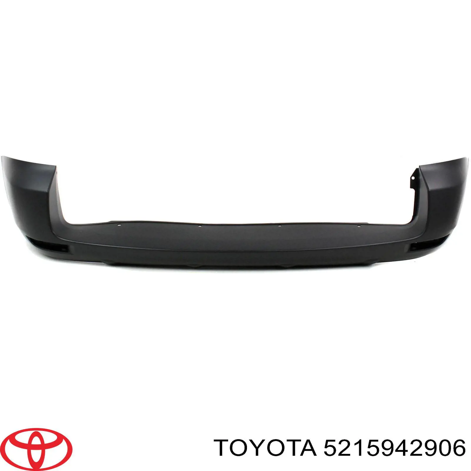 5215942906 Toyota Defensa trasero