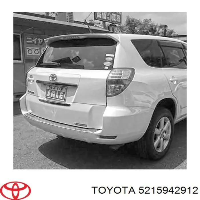 5215942912 Toyota parachoques trasero