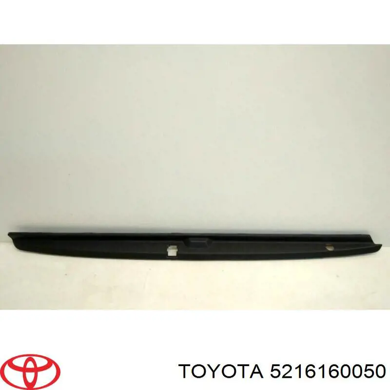 5216160050 Toyota listón protector, parachoques trasero superior (estribo)