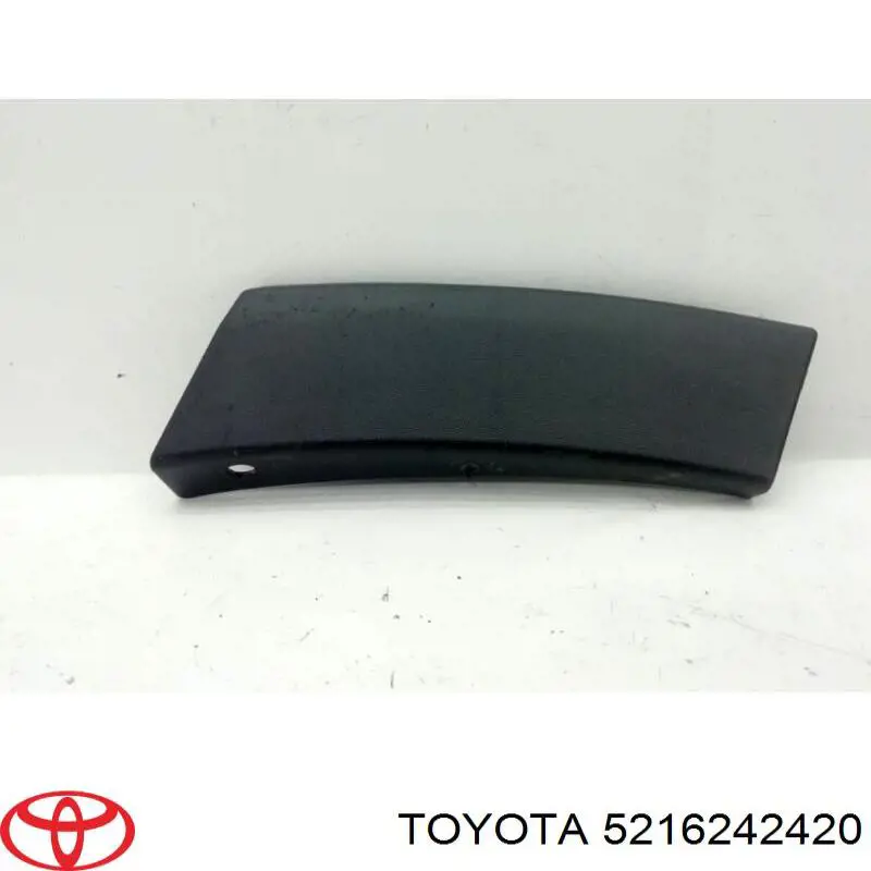 521620R020 Toyota protector parachoques trasero izquierdo