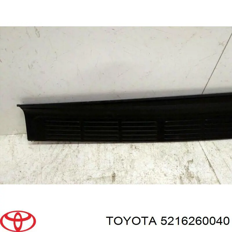 Listón protector, parachoques trasero superior (estribo) para Toyota Land Cruiser (J200)