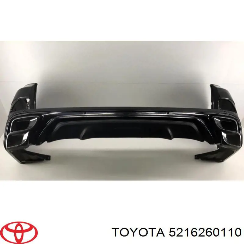 5216260110 Toyota Protector superior del parachoques trasero (estribo)