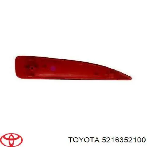 Deflector parachoques trasero derecho Toyota 8191002260 precio, desde 52,98 EUR