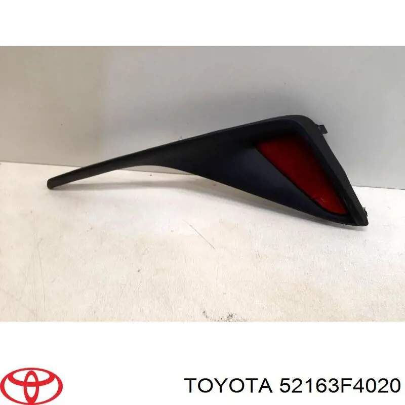 Moldura derecha del parachoques trasero Toyota 52163F4020 precio, desde 18,25 EUR