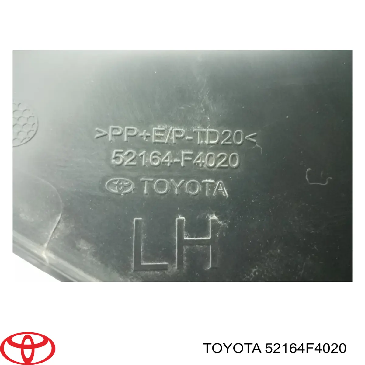 Listón embellecedor/protector, parachoques trasero izquierdo para Toyota C-HR (X10)