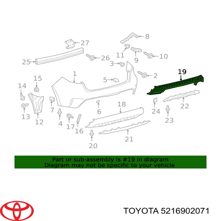 5216902071 Toyota