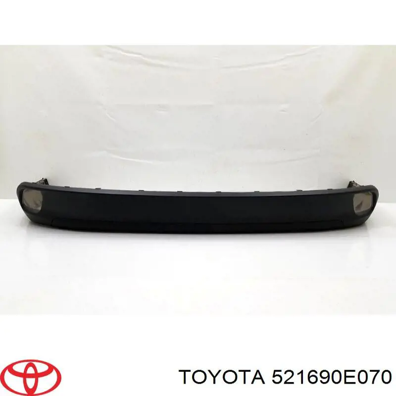 521690E070 Toyota parachoques trasero, parte inferior