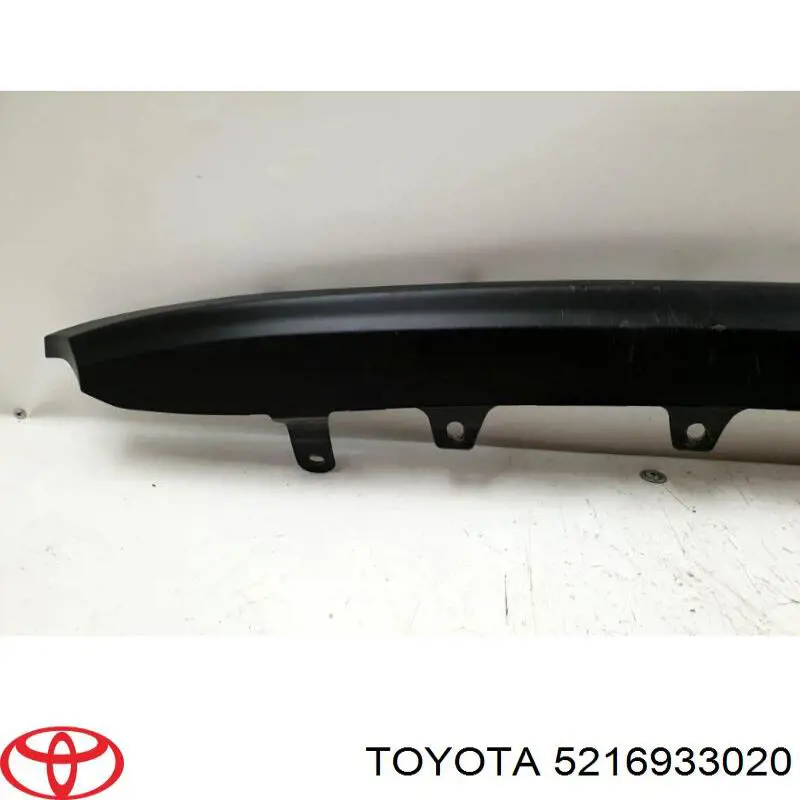 Listón embellecedor/protector, parachoques trasero para Toyota Camry (V50)
