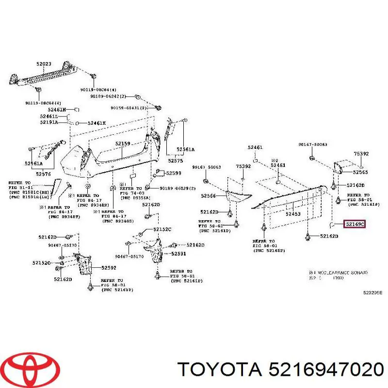 5216947020 Toyota