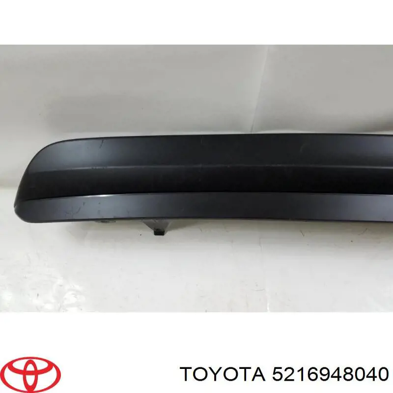 5216948040 Toyota Moldura del parachoques trasero
