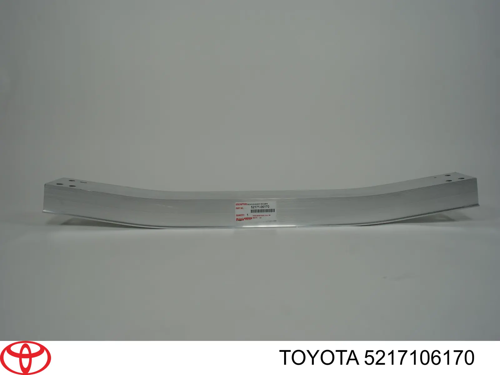 5217106170 Toyota refuerzo paragolpes trasero