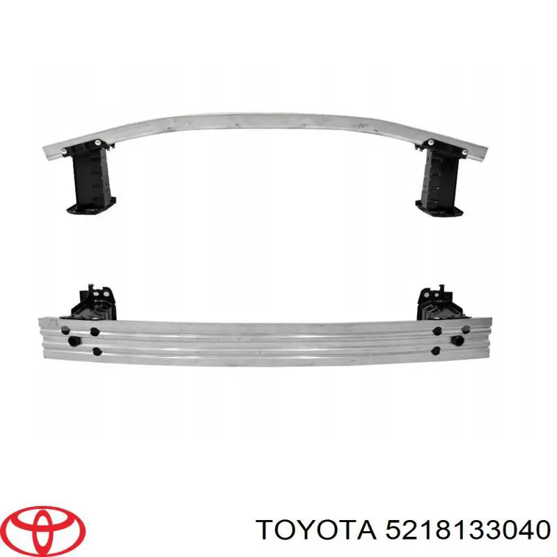 5218133040 Toyota soporte amplificador para parachoques trasero