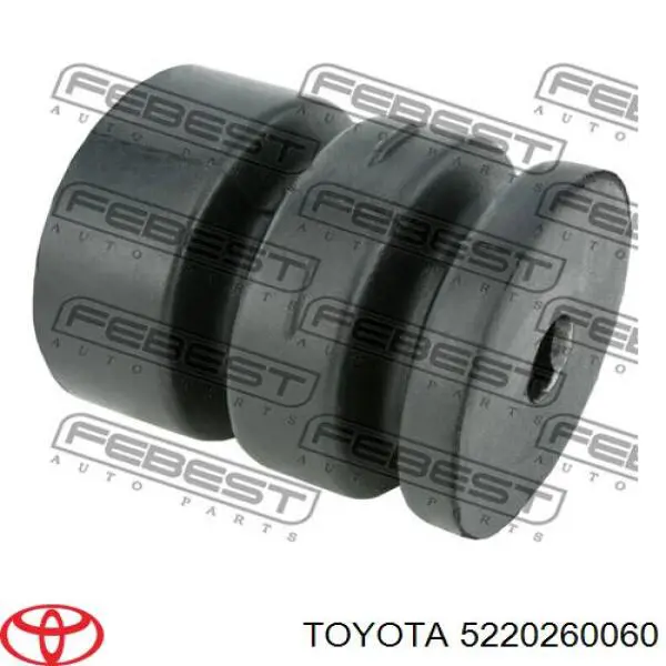 5220260060 Toyota casquillo, suspensión de cabina