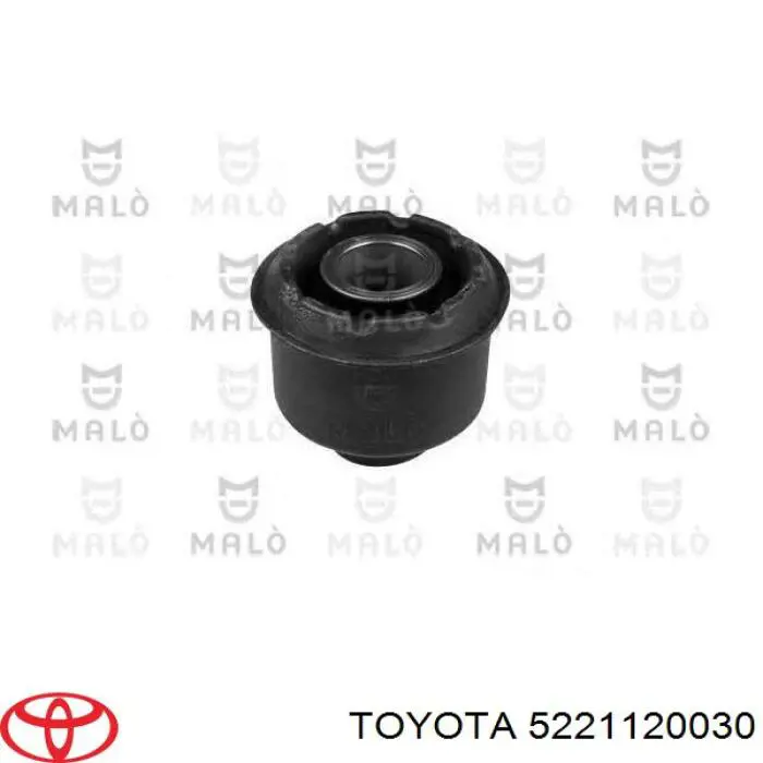 Buje silencioso del subchasis delantero Toyota 5221120030 precio, desde 77,20 EUR