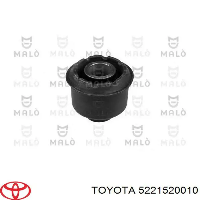 Buje silencioso del subchasis delantero Toyota 5221520010 precio, desde 83,20 EUR