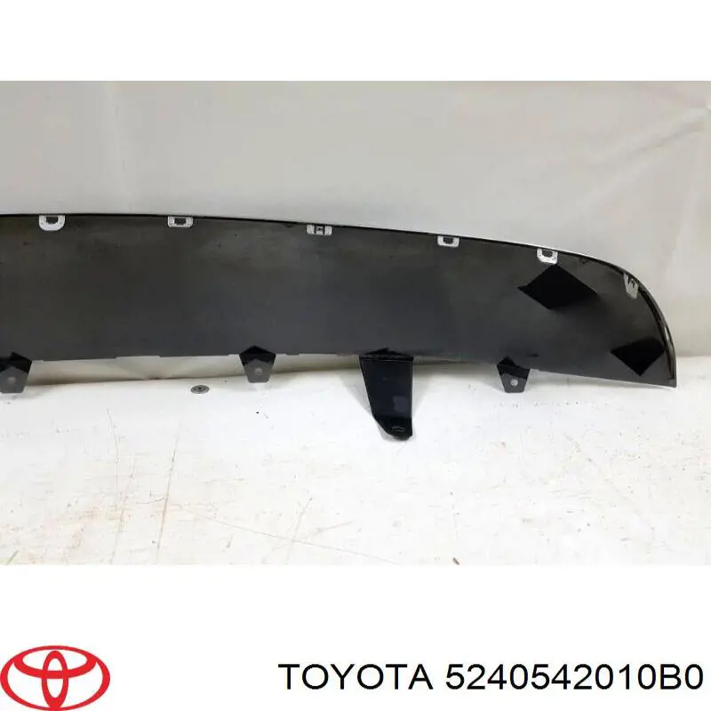 Listón embellecedor/protector, parachoques trasero para Toyota RAV4 (A4)