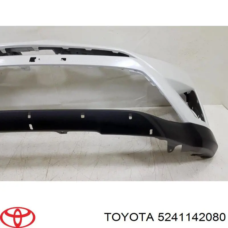 5241142080 Toyota listón embellecedor/protector, parachoques delantero