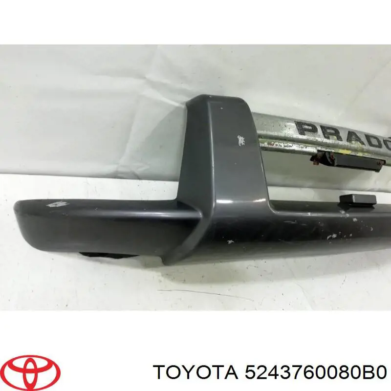 5243760080B0 Toyota barra, parachoques delantero